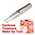 LED Eyebrow Tweezers 