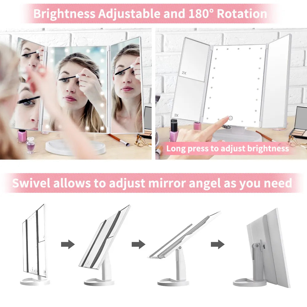 22" LED Touch-Screen Mirror 